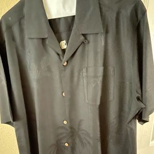 Mens Tommy Bahama Silk Hawaiian Shirt sizwe Medium